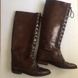 Brown Leather Boots